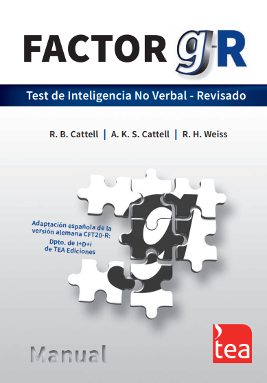 Factor g-R. Test de Inteligencia No Verbal - Revisado