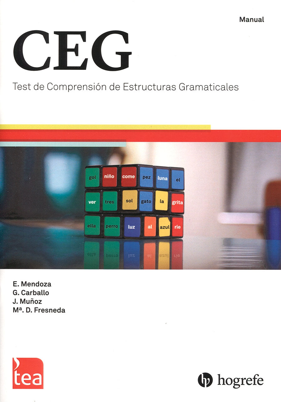 CEG. TEST DE COMPRENSIÓN DE ESTRUCTURAS GRAMATICALES