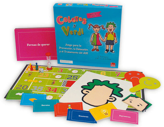 COLETAS Y VERDI. JUEGO PARA LA PREVENCIÓN, LA DETECCIÓN Y EL TRATAMIENTO DEL ABUSO SEXUAL INFANTIL