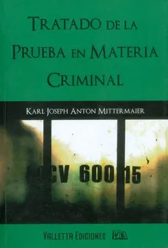 MITTERMAIE-TRATADO DE LA PRUEBA EN MATERIA PENAL