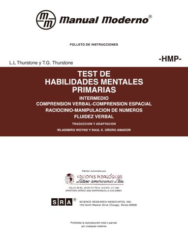 TEST HABILIDADES MENTALES PRIMARIAS