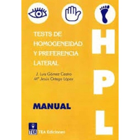 HPL.TESTS DE HOMOGENEIDAD Y PREFERENCIA LATERAL